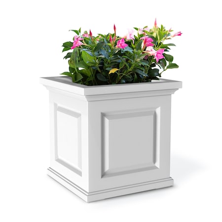 Mayne Nantucket 20x20 Square Planter - White 4846-W